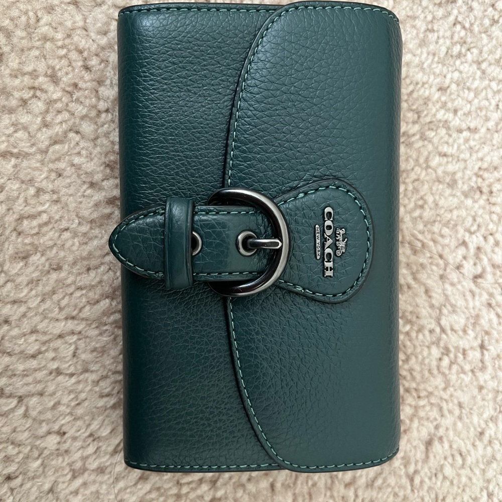 Coach Wallet Forest Green